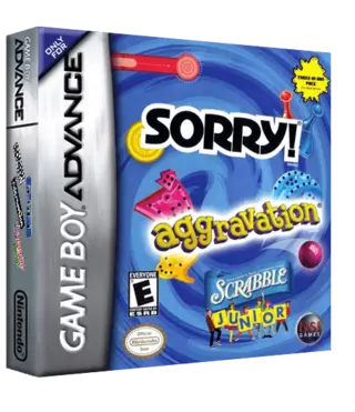 jeu Three-in-One Pack - Sorry! + Aggravation + Scrabble Junior